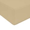 vidaXL Cuscino per divano da esterno 3 pcs Beige Poliestere