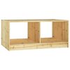 vidaXL Tavolino da Salotto 75x50x33,5 cm in Legno Massello di Abete