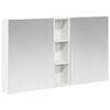 vidaXL Set di Armadi da Bagno 3 pz 120 x 14,5 x 70 cm