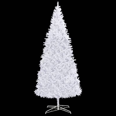 vidaXL Albero di Natale Artificiale Preiluminato 400 cm Bianco