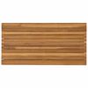 vidaXL Piano del tavolo 90 x 45 x 3,5 cm Rettangolare Naturale