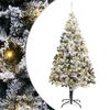 vidaXL Albero di Natale artificiale Bianco 180 cm