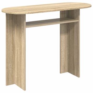 vidaXL Tavolo consolle Rovere Sonoma 100 x 39,5 x 75 cm