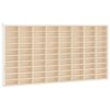 vidaXL Vetrina da collezione in legno con 80 scomparti 80x4,5x40,5cm