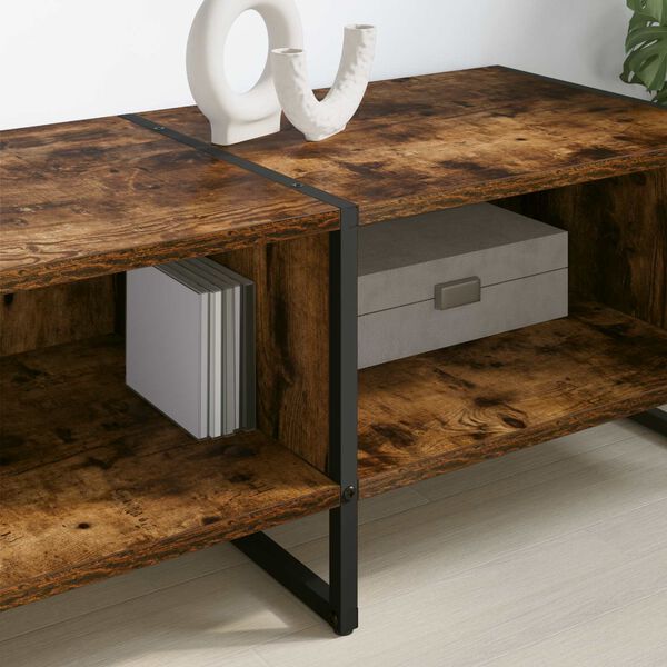 vidaXL Mobile TV Quercia Fumosa 170,5 x 36 x 30,5 cm Legno multistrato