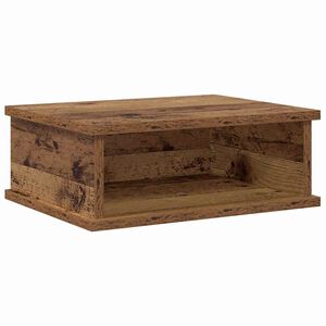 vidaXL Comodino Legno vecchio 40 x 31 x 15 cm Legno multistrato