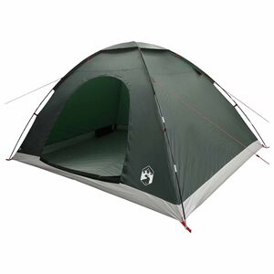 vidaXL Tenda da campeggio 6 persona Verde militare
