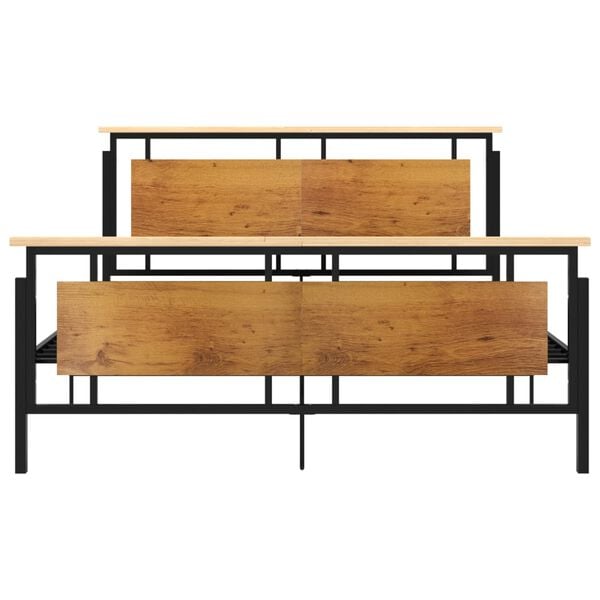 vidaXL Giroletto in Metallo 160x200 cm