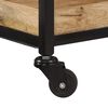 vidaXL Carrello da Cucina 60x40x80 cm Legno Massello di Mango Grezzo