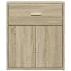 vidaXL Credenza Rovere Sonoma 60x31x70 cm in Legno Multistrato