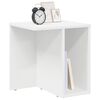 vidaXL Tavolino Bianco 37 x 32 x 40 cm Legno multistrato