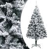 vidaXL Albero di Natale Artificiale con Neve Verde 300 cm PVC