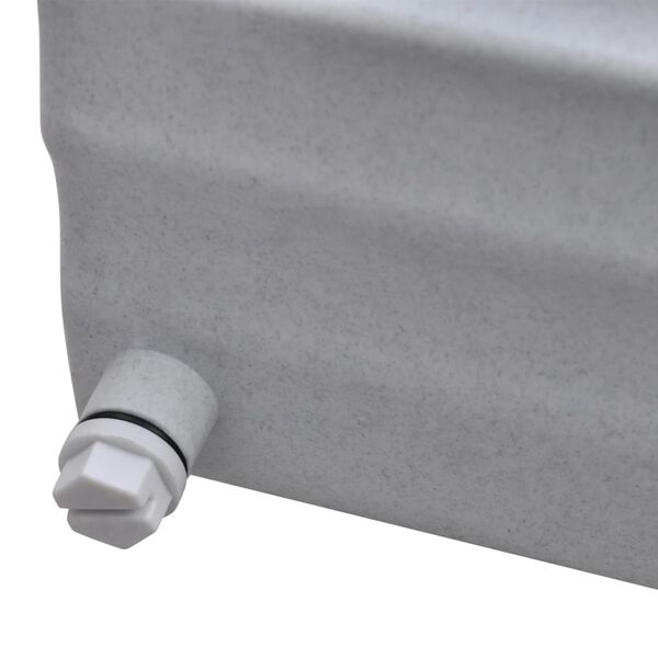 vidaXL Fontana a Cascata per Piscina con Luci LED