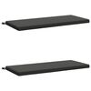 vidaXL Cuscini per Panchina SOEST 2 pz 100% Poliestere Antracite