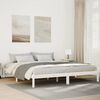 vidaXL Letto Extra Lungo senza Materasso Bianco 180x210 cm in Pino