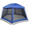 vidaXL Tenda da piscina con Patta Rimovibile&Pareti in Rete 512x458 cm