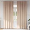 vidaXL Tende Blackout con Anelli 2 pcs Talpa 225 x 140 cm Poliestere