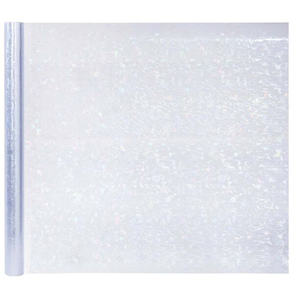 vidaXL Pellicole per Finestre Smerigliate 3pz Motivo Arcobaleno in PVC