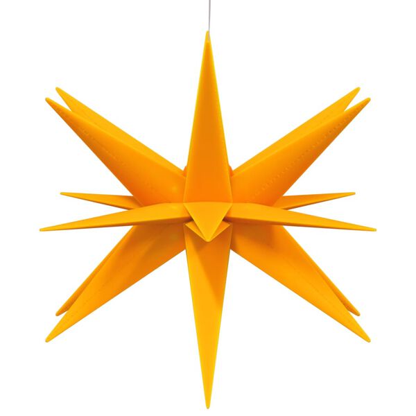 vidaXL Luci di Natale con LED 3 pz Pieghevoli Gialle 43 cm