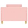 vidaXL Struttura letto bambini con testata Rosa 90 x 200 cm
