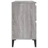 vidaXL Mobile Lavabo Grigio Sonoma 80x33x60 cm in Legno Multistrato