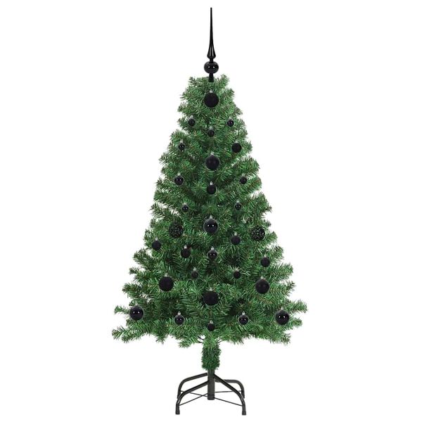 vidaXL Albero di Natale artificiale con 150 LED Verde 120 cm