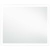 vidaXL Specchio da Parete a LED per Bagno 80x60 cm