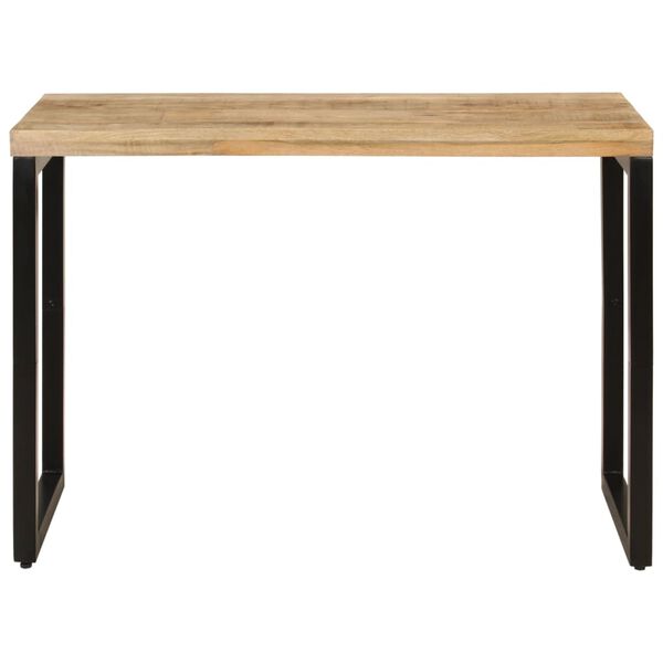 vidaXL Tavolo da Pranzo 110x50x76 cm in Legno Massello di Mango