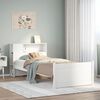vidaXL Letto con Libreria senza Materasso 75x190 cm in Legno Pino