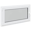 vidaXL Finestra per Soffitta RISOR 110 x 50 cm PVC e Vetro Bianco