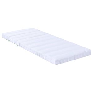 vidaXL Materasso in Schiuma Estensibile 80 x 200 cm Bianco