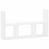 vidaXL Scaffale da parete Bianco 78,5 x 17 x 45 cm