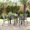 vidaXL Set da Pranzo per Giardino 5 pcs Antracite