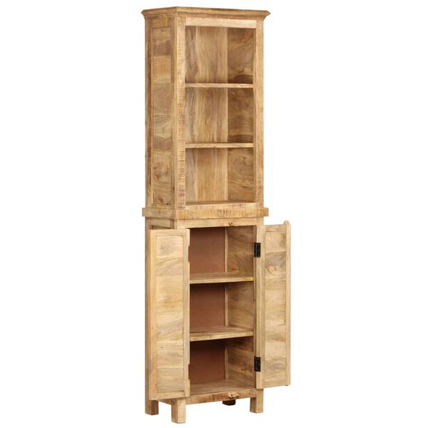 vidaXL Libreria 50x30x180 cm in Legno Massello di Mango