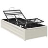vidaXL Telaio Letto Elettrico Regolabile Bianco 200 x 100 x 33,5 cm