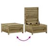 vidaXL Set Salotto da Giardino 7 pz in Legno Impregnato di Pino