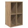 vidaXL Mobile porta vinili Rovere Artigianale 44,5 x 36,5 x 74,5 cm
