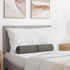 vidaXL Cuscini a rullo 2 pcs Grigio chiaro Ø 15 x 40 cm