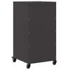 vidaXL Credenza Nera 36x39x72 cm in Acciaio