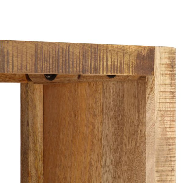 vidaXL Libreria 80x25x175 cm in Legno Massello di Mango