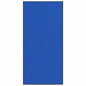 vidaXL Tappetino Blu e Nero 120 x 250 cm 100% Poliammide