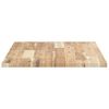 vidaXL Piano Scrivania Non Trattato 60x50x2cm Legno Massello di Acacia