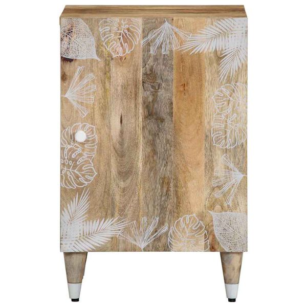 vidaXL Mobile da Bagno 38x33,5x58 cm in Legno Massello di Mango