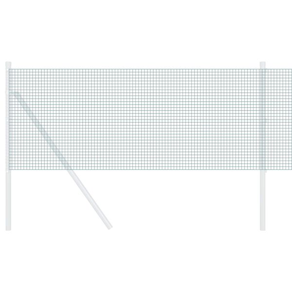 vidaXL Recinzione in Rete Saldato Verde 0.8 x 10 m