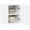vidaXL Mobile da cucina 2 pcs Bianco Lucido 30 x 31 x 40 cm