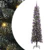 vidaXL Albero di Natale artificiale con 300 LED Verde 180 cm