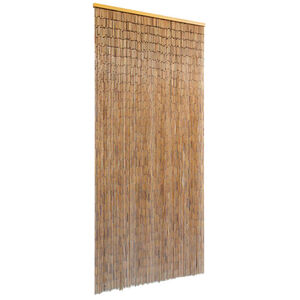 vidaXL Tenda per Porta in Bamb&ugrave; 90x200 cm