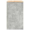 vidaXL Armadietto da Garage Grigio cemento 60x51x85 cm