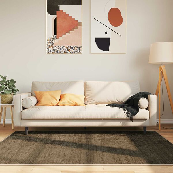 vidaXL Runner Tappeto MARSA Verde Foresta 170 x 120 cm