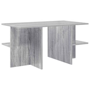 vidaXL Tavolino da salotto Grigio Sonoma 87 x 50 x 45 cm